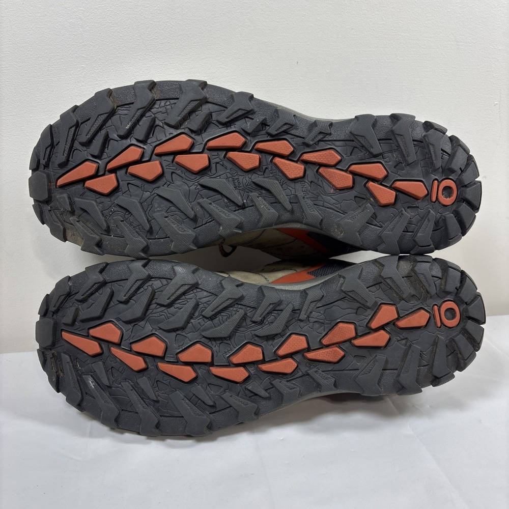 Oboz Sypes Mens 9.5 Low Top Brown Leather B-Dry Trail Hiking Shoes Waterproof - Picture 7 of 12